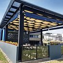 Diseño de terraza y comedor . Un proyecto de Diseño de interiores y Diseño industrial de Yasmin Alcántara - 06.03.2020