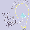 Stay positive. Un progetto di Lettering di Aleksandra Yañez Babalykova - 16.04.2020