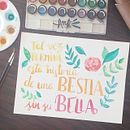  La Bella y la Bestia (Morat y Reik) .  projeto de Jessy Gutierrez - 10.07.2020