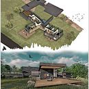Casa de campo  Nariño/Colombia. Projekt z dziedziny  Architektura, Architektura c, frowa i Architektura krajobrazu użytkownika Rodolfo Ordoñez Vargas - 16.06.2020