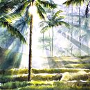 Watercolor Nature. Un proyecto de Pintura a la acuarela de Yana Shvets - 01.01.2020