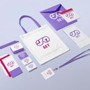 brand identity set. Un proyecto de Br, ing e Identidad, Diseño de logotipos y Diseño gráfico de Cristina Hurtado Calvo - 17.06.2020