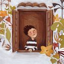 LIVRO INFANTIL Essa casa que é só minha. Projekt z dziedziny Trad, c, jna ilustracja,  R, sunek atramentem i Ilustracje dla dzieci użytkownika Simone Matias - 14.03.2021