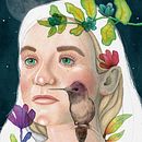 Mi Proyecto del curso: Retrato ilustrado en acuarela. Een project van Traditionele illustratie y Aquarelschilderen van Sabina Mengual - 18.06.2020