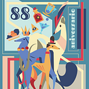 Los Galgos Bar poster. Poster Design, Traditional illustration, Digital Illustration, and Vector Illustration project by Patricio Oliver - 06.18.2020