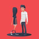 "Él&Ella" fanzine. Projekt z dziedziny Grafika ed, torska, Trad, c, jna ilustracja, Ilustracja c i frowa użytkownika Beatriz Gascón - 01.08.2015