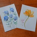Flores en acuarela. Un progetto di Illustrazione botanica di Solange Miralles - 19.06.2020