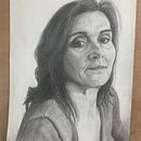 Retrato de MÓNICA . Un proyecto de Dibujo a lápiz de isabelmaria - 20.06.2020