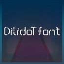 dilidot font. Un proyecto de Diseño tipográfico, Lettering digital y Tipografía de José Miguel De Lamo - 19.06.2020