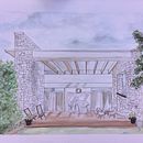 My project in Architectural Sketching with Watercolor and Ink course. Architecture project by woi-ling wen - 06.28.2020