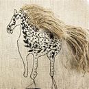 My project in Introduction to Raised Embroidery course. Embroider project by Aiga Mio - 06.20.2020