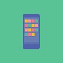 Rotatin 2D Phone. Projekt z dziedziny Animacje 2D użytkownika Fran Chávez - 20.06.2020
