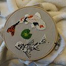 Koi. Een project van Borduurwerk van Kimberly Tan - 05.05.2020