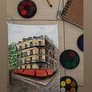 Meu projeto do curso: Desenho arquitetônico com aquarela e tinta. Un progetto di Architettura di Fernanda Farche - 21.06.2020