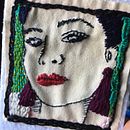 My 1st Embroidered Portrait . % Amy Lindahl tarafından hazırlanan Nakış projesi - 06.22.2020