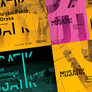 Festival international de photographie Border. Un projet de Animation, Animation 2D, Br, ing et identité, Conception d'affiches, Création de logos, Design graphique, Photographie , et Motion design de Félix Javier Marcos Chávez - 22.06.2020