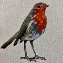 Mi Proyecto del curso: Pintar con hilo: técnicas de ilustración textil. Bordado projeto de Paty Traconis - 22.06.2020