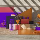 Meu projeto do curso: Composições abstratas com Cinema 4D. Een project van 3D van Ítalo Silva - 23.06.2020