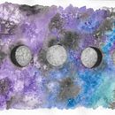 Virgo constellation  Ein Projekt aus dem Bereich Aquarellmalerei von jessysusy - 18.09.2020