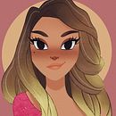 Mi Proyecto del curso: Retrato de personajes femeninos con Procreate.  projeto de Jennifer García Amado - 23.06.2020