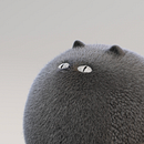 Chubby Cat . % Miguel Angel tarafından hazırlanan 3D projesi - 06.20.2020