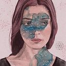 Meu projeto do curso: Retrato Ilustrado com Procreate. Een project van Traditionele illustratie y Digitale illustratie van Maria D. V. Mota - 23.06.2020