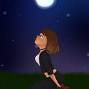 Meu projeto no curso "Retrato de personagens femininas com Procreate"  . Desen digital de Ana Gabriela - 06.23.2020