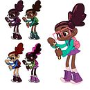 Character Design with Caio Martins - Chloe Design. Un proyecto de Animación 2D, Diseño de personajes, Concept Art, Ilustración digital, Ilustración tradicional y Dibujo a lápiz de kevin.draws - 24.06.2020