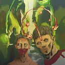 Nuevo proyecto "Héroes veteranos". Een project van Traditionele illustratie y  Digitaal schilderij van Alexander Doch - 24.06.2020