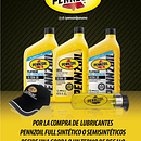 Campañas Visuales Pennzoil Panama. Design gráfico projeto de William Heredia - 25.06.2020