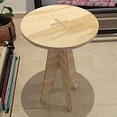 Mi Proyecto del curso: Mesa auxiliar para el living. Un proyecto de Carpintería de Maria Caterina Riggio - 25.06.2020