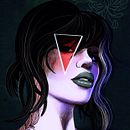 Mi Proyecto del curso: Retrato ilustrado con Procreate. Projekt z dziedziny R, sunek c i frow użytkownika babydark - 26.06.2020