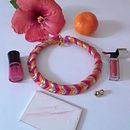 Mi Proyecto del curso: Creación de joyería textil. Un projet de Design de bijoux de Caro Peñafiel Rea - 09.10.2020