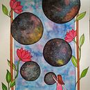 Mi Proyecto del curso: Técnicas modernas de acuarela, galaxia de burbujas.. Een project van  Artistieke tekening, Traditionele illustratie y Aquarelschilderen van Constanza Gonzalez - 06.10.2020