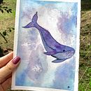 Meus projetos em aquarela antes de iniciar o curso. Projekt z dziedziny R, sunek botaniczn,  R i sunek atramentem użytkownika Júlia Alencar - 26.06.2020