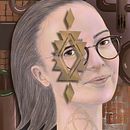 Mi Proyecto del curso: Retrato creativo ilustrado con Procreate. Digital Drawing project by Caroline Krabbe - 06.27.2020
