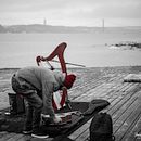 Lisboa  (Músico en la calle). Un projet de Photographie de Javier Grau Alzuria - 27.06.2020