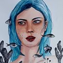 Mi Proyecto del curso: Retrato ilustrado en acuarela. Un projet de Dessin de portrait de Isabel Salvà Tur - 27.06.2020