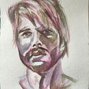 Mi Proyecto del curso: Retrato artístico en acuarela. Un proyecto de Pintura a la acuarela de esteban_madrigal_b - 27.06.2020