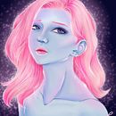 My project in Female Character Portraits in Procreate course. Un projet de Dessin numérique, Illustration numérique , et Peinture numérique de Lo - 27.06.2020