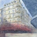 My project in Architectural Sketching with Watercolor and Ink course. Architectural Illustration project by steve_riley - 06.27.2020