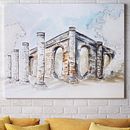 My project in Architectural Sketching with Watercolor and Ink course. Un proyecto de Pintura a la acuarela de Lindsey Maldonado - 28.06.2020