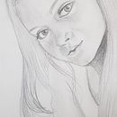 Retrato de mi hija Ein Projekt aus dem Bereich Bleistiftzeichnung von gpn1984 - 28.06.2020