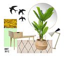 Moodboard del recibidor de casa. Un proyecto de Interiorismo de Ana Díaz - 29.06.2020
