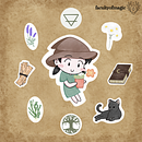 Elemental Witches. Un proyecto de Ilustración digital de Nicole Torelli - 29.06.2020