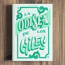 La Odisea de los Giles - Daniel Grinberg. Un projet de Lettering de Daniel Grinberg - 29.06.2020