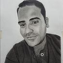 Autoretrato. Un projet de Beaux Arts, Dessin, Dessin au cra, on, Dessin de portrait , et Dessin réaliste de Isaac Osorio Castillo - 30.06.2020