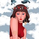 Mi Proyecto del curso: Retratos digitales de fantasía con Photoshop. Artes plásticas, Desenho, Desenho digital, Design gráfico, Ilustração tradicional, Ilustração digital, Multimídia, Pintura digital, e Retoque fotográfico projeto de Samuel González Medina - 30.06.2020