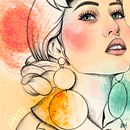 Mi Proyecto del curso: Retrato ilustrado con Procreate. Un progetto di Illustrazione tradizionale di linam_florezl - 30.06.2020