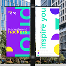 Recruitment Hackers Branding. Br e ing e Identidade projeto de Carlos Ávila - 30.06.2020